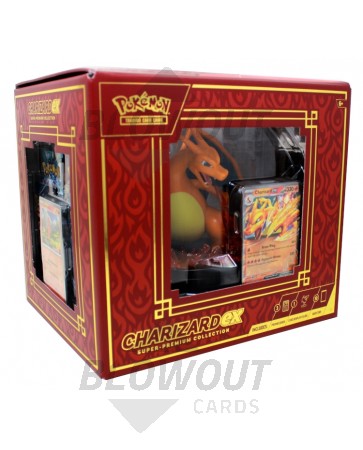 Pokemon Charizard EX Super Premium Collection 4 Box Case