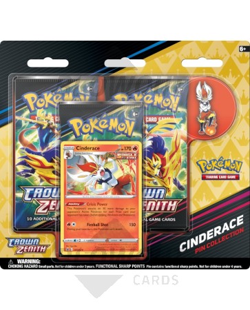 Pokemon Crown Zenith Pin Collection Blister Pack 12 Pack Case