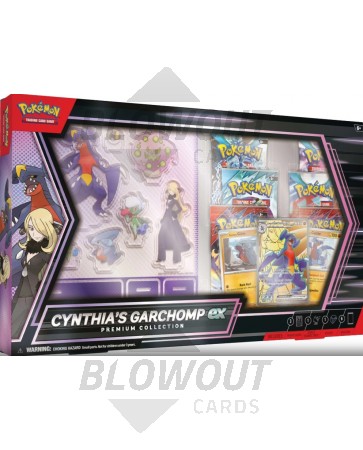 Pokemon Cynthia's Garchomp EX Premium Collection 6 Box Case