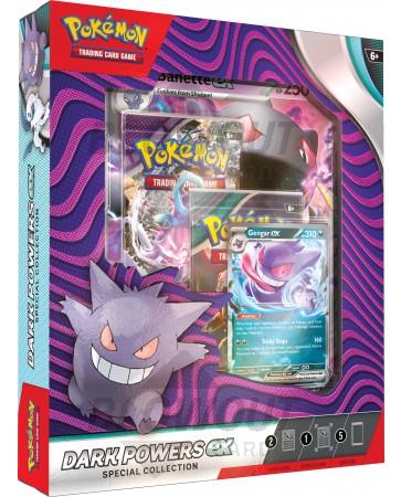 Pokemon Dark Powers EX Special Collection 6 Box Case