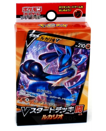 Pokemon Sword Shield Lucario V Starter Deck Japanese