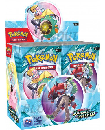 Pokemon Scarlet & Violet Journey Together Booster 6 Box Case