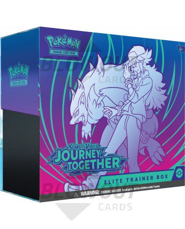 Pokemon Scarlet & Violet Journey Together Elite Trainer 10 Box Case