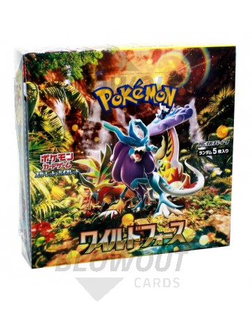 Pokemon Scarlet & Violet Wild Force Booster Box (Japanese)