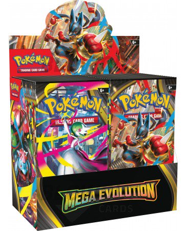 Pokemon Mega Evolution Booster 6 Box Case