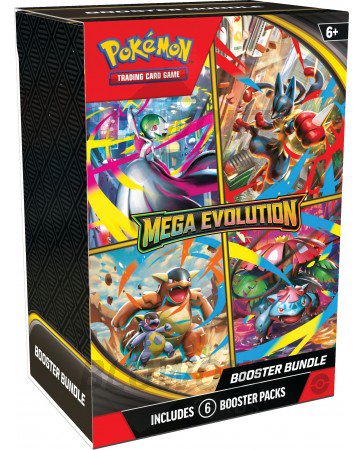 Pokemon Mega Evolution Booster Bundle 25 Box Case