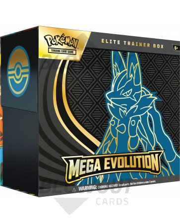 Pokemon Mega Evolution Elite Trainer 10 Box Case
