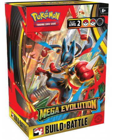 Pokemon Mega Evolution Build & Battle 6 Display Case