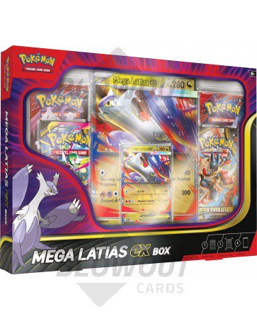 Pokemon Mega Latias EX Box