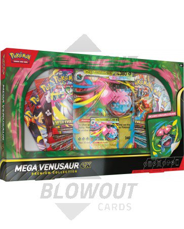 Pokemon Mega Venusaur EX Premium Collection 6 Box Case