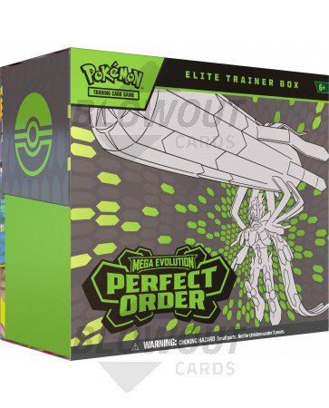 Pokemon Mega Evolution Perfect Order Elite Trainer Box