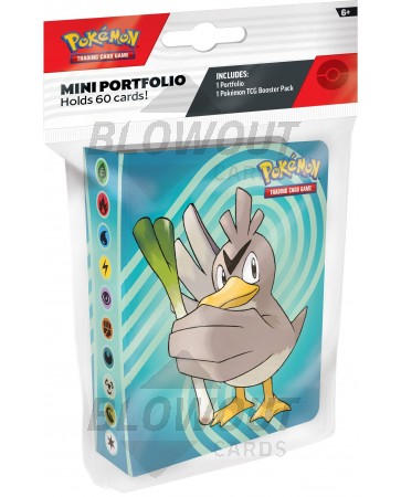 Pokemon 2025 Mini Portfolio (Spring Q1) - 6 Box Case