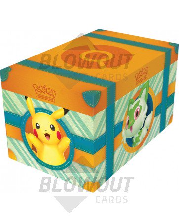 Pokemon Paldea Adventure Chest 4 Box Case