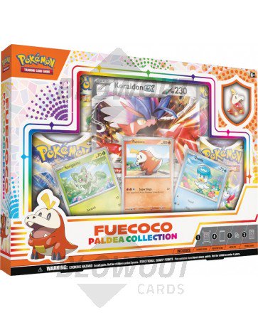 Pokemon Paldea Collection 6 Box Case