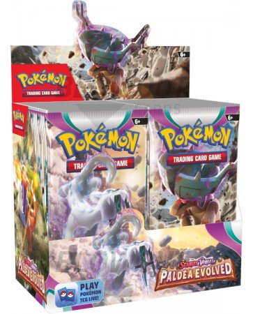 Pokemon Scarlet & Violet Paldea Evolved Booster 6 Box Case