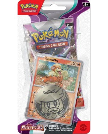 Pokemon Scarlet & Violet Paldea Evolved Checklane Blister 18 Box Case