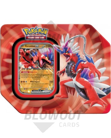 Pokemon Paldea Legends Tin - 6 Tin Case