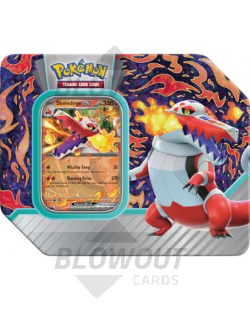Pokemon Paldea Partners Tin - 6 Tin Case