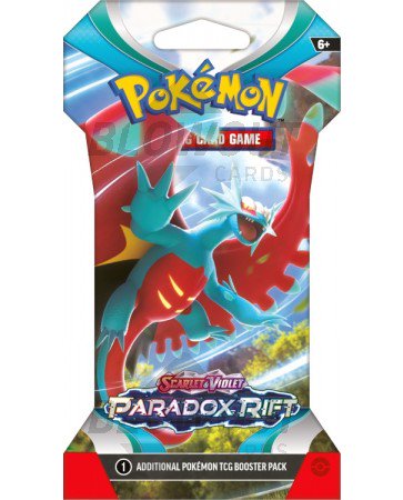 Pokemon Scarlet & Violet Paradox Rift Blister Pack 144 Pack Case