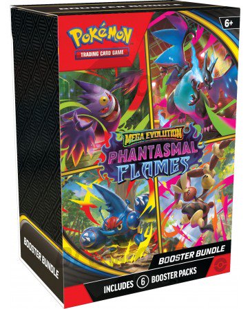 Pokemon Mega Evolution Phantasmal Flames Booster Bundle 25 Box Case