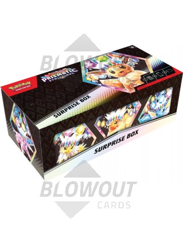 Pokemon Scarlet & Violet Prismatic Evolutions Surprise 6 Box Case