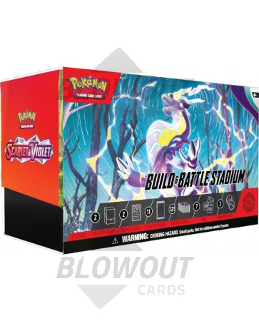 Pokemon Scarlet & Violet Build & Battle Stadium Box