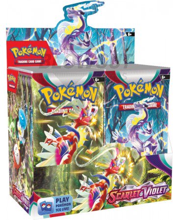 Pokemon Scarlet & Violet Booster 6 Box Case