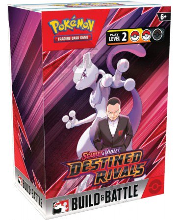 Pokemon Scarlet & Violet Destined Rivals Build & Battle Deck Box