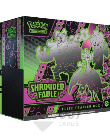 Pokemon Scarlet & Violet Shrouded Fable Elite Trainer Box