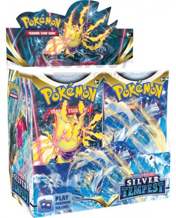 Pokemon Sword & Shield Silver Tempest Booster Box