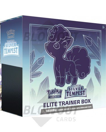 Pokemon Sword & Shield Silver Tempest Elite Trainer 10 Box Case