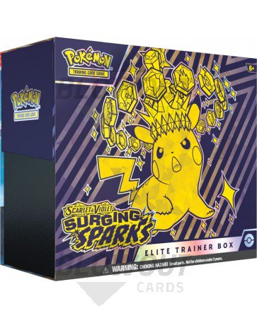 Pokemon Scarlet & Violet Surging Sparks Elite Trainer Box