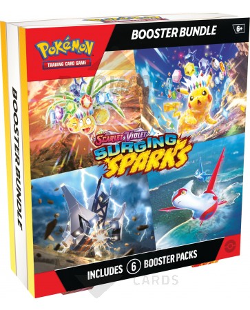 Pokemon Scarlet & Violet Surging Sparks Booster Bundle 20 Box Case