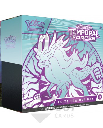 Pokemon Scarlet & Violet Temporal Forces Elite Trainer 10 Box Case