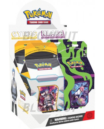 Pokemon Cyrus/Klara Premium Tournament Collection Display - 6 Display Case