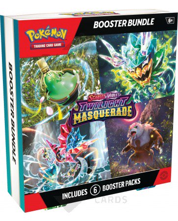 Pokemon Scarlet & Violet Twilight Masquerade Booster Bundle 40 Box Case