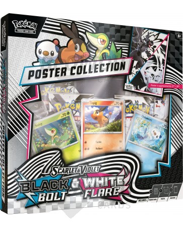 Pokemon Scarlet & Violet Unova Poster Collection Box - 6 Box Case