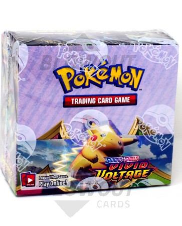Pokemon Sword & Shield Vivid Voltage Booster 6 Box Case
