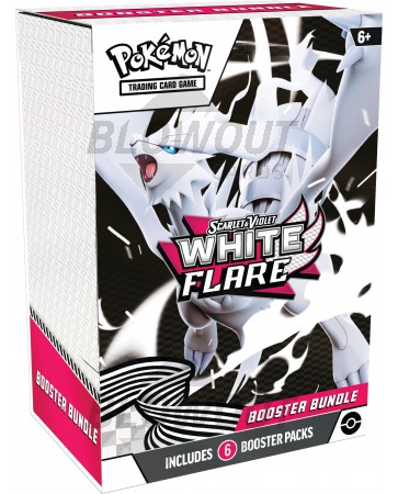 Pokemon Scarlet & Violet White Flare Booster Bundle 25 Box Case
