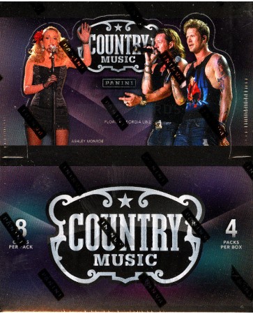 Panini Country Music Hobby Trading Cards 20 Box Case