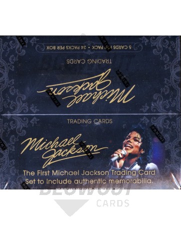 Panini Michael Jackson 2nd Wave Trading Cards Box