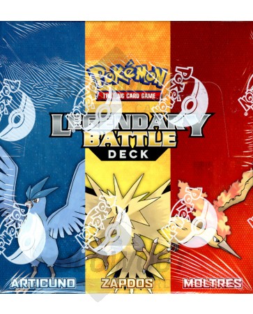Pokemon Legendary Battle Deck - Box