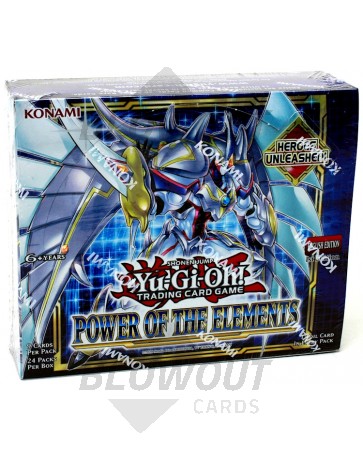 Yugioh Power of the Elements Booster Box