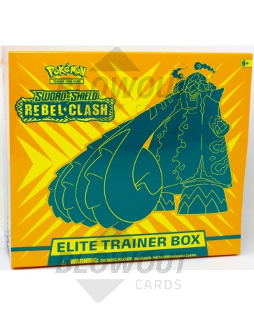Pokemon Sword & Shield Rebel Clash Elite Trainer