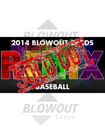2014 Blowout Cards Remix Baseball Box