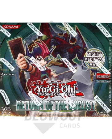 Yugioh Return of the Duelist 1st Edition Booster 12 Box Case