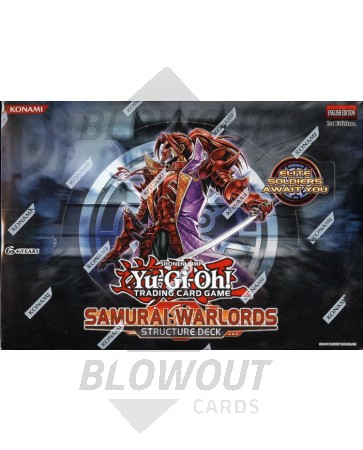 Yugioh Samurai Warlords 1st Edition Structure Deck Box