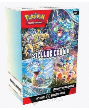 Pokemon Scarlet & Violet Stellar Crown Booster Bundle Box