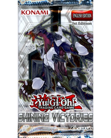Yugioh Shining Victories 1st Edition Booster Pack
