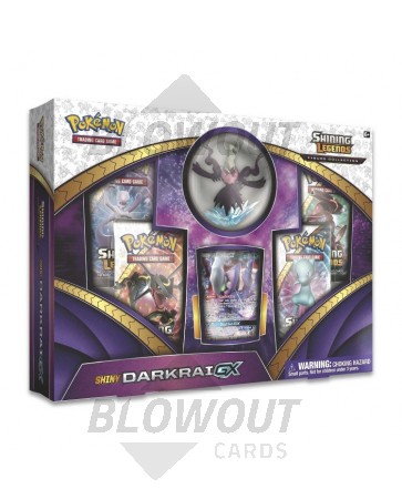 Pokemon Shining Legends Figure Collection Shiny Darkrai GX Box 